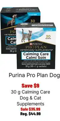 Ren’s Pets Depot Purina Calming Care Dog & Cat Supplements offer
