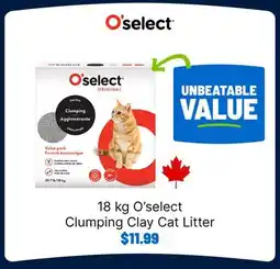 Ren’s Pets Depot O'select Clumping Clay Cat Litter offer