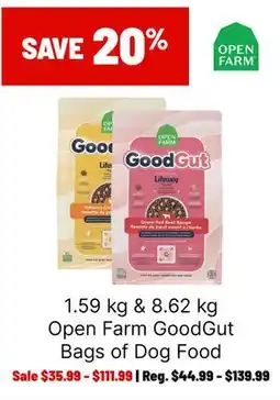 Ren’s Pets Depot Open Farm GoodGut Bags of Dog Food offer