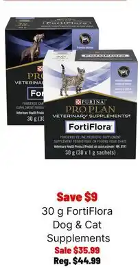 Ren’s Pets Depot FortiFlora Dog & Cat Supplements offer
