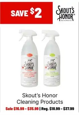 Ren’s Pets Depot Skout's Honor Cleaning Products offer