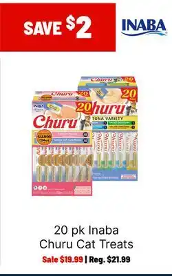 Ren’s Pets Depot Inaba Churu Cat Treats offer