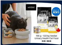 Ren’s Pets Depot Vetdiet Urinary Health Cat Food offer