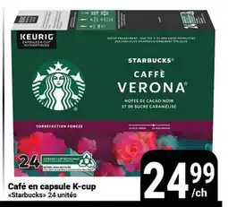 Pasquier Café en capsule K-cup Starbucks offer