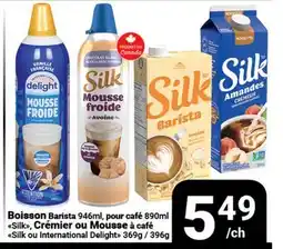 Pasquier Boisson Barista 946ml, pour café 890ml Silk, Crémier ou Mousse à café offer