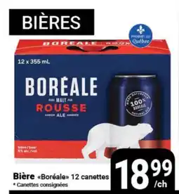 Pasquier Bière Boréale 12 canettes offer