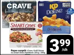 Pasquier Repas surgelé (Crave, Kraft Dinner ou Smart Ones Signature) offer