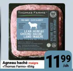 Pasquier Agneau haché maigre Thomas Farms offer