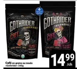 Pasquier Café en grains ou moulu Gothrider offer