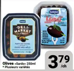 Pasquier Olives Sardo offer