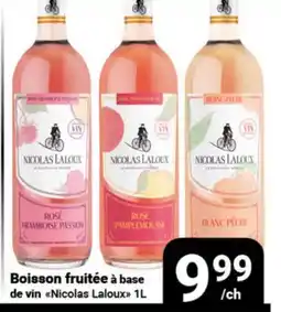 Pasquier Boisson fruitée à base de vin Nicolas Laloux offer