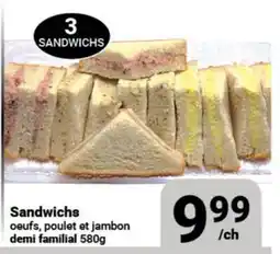 Pasquier Sandwichs offer