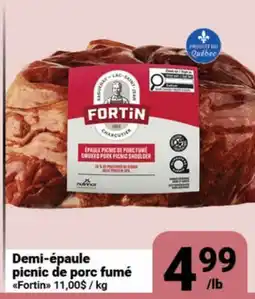 Pasquier Demi-épaule picnic de porc fumé Fortin offer