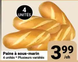 Pasquier Pains à sous-marin offer