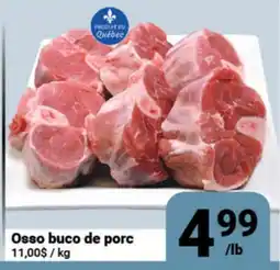 Pasquier Osso buco de porc offer