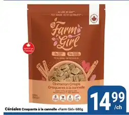 Pasquier Céréales Croquants à la cannelle Farm Girl offer