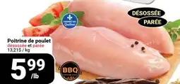 Pasquier Poitrine de poulet désossée et parée offer