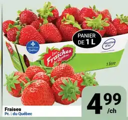 Pasquier Fraises offer