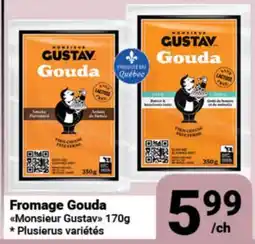 Pasquier Fromage Gouda Monsieur Gustav offer