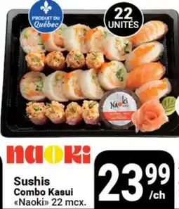 Pasquier Sushis Combo Kasui Naoki offer