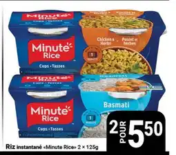 Pasquier Riz instantané Minute Rice offer
