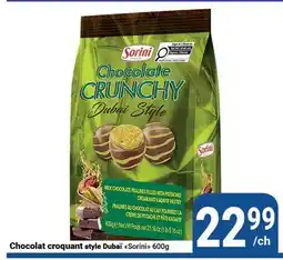 Pasquier Chocolat croquant style Dubai Sorini offer