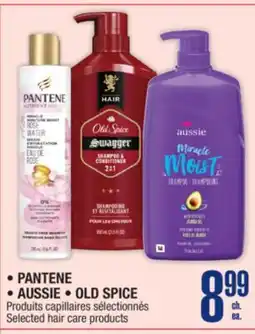 Jean Coutu PANTENE, AUSSIE, OLD SPICE Selected hair care products offer
