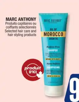 Jean Coutu MARC ANTHONY Selected hair care and hair styling products offer