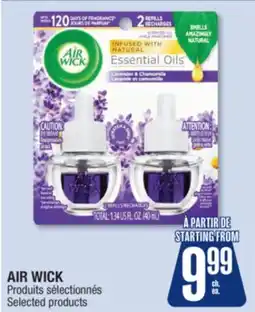 Jean Coutu AIR WICK Selected products offer