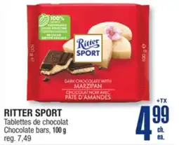 Jean Coutu RITTER SPORT CHOCOLATE BARS offer