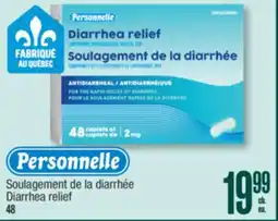 Jean Coutu PERSONNELLE DIARRHEA RELIEF offer