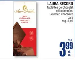 Jean Coutu LAURA SECORD Selected chocolate bars offer