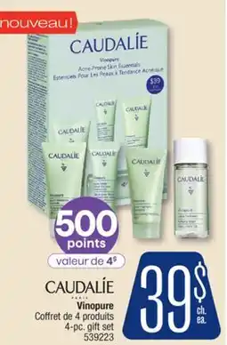 Jean Coutu CAUDALÍE 4-pc. gift set offer