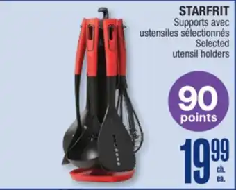 Jean Coutu STARFRIT Selected utensil holders offer