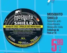 Jean Coutu MOSQUITO SHIELD Mosquito coils offer