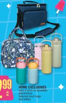 Jean Coutu HOME EXCLUSIVES Selected lunch bags and bottles offer