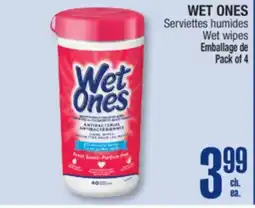 Jean Coutu WET ONES Wet wipes offer