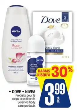 Jean Coutu DOVE, NIVEA Selected body care products offer
