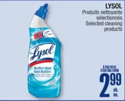 Jean Coutu LYSOL Selected cleaning products offer