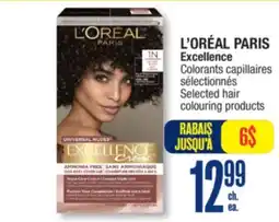 Jean Coutu L'ORÉAL PARIS Excellence Selected hair colouring products offer