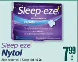 Jean Coutu SLEEP-EZE Nytol Sleep aid offer