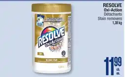 Jean Coutu RESOLVE Oxi-Action Stain removers offer