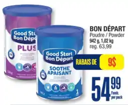 Jean Coutu BON DÉPART Powder offer