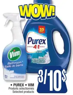 Jean Coutu PUREX, VIM Selected products offer