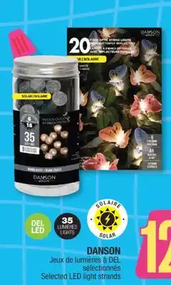 Jean Coutu DANSON Selected LED light strands offer