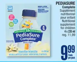 Jean Coutu PEDIASURE Nutritional supplement for children offer