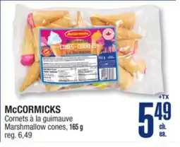 Jean Coutu McCORMICKS Marshmallow cones offer