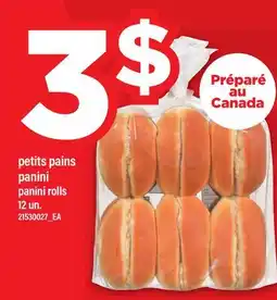 Maxi PETITS PAINS PANINI | PANINI ROLLS, 12 un offer