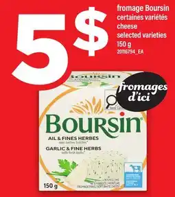 Maxi FROMAGE BOURSIN | CHEESE offer