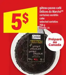 Maxi GÂTEAU PAUSE-CAFÉ DÉLICES DU MARCHÉ | CAKE offer